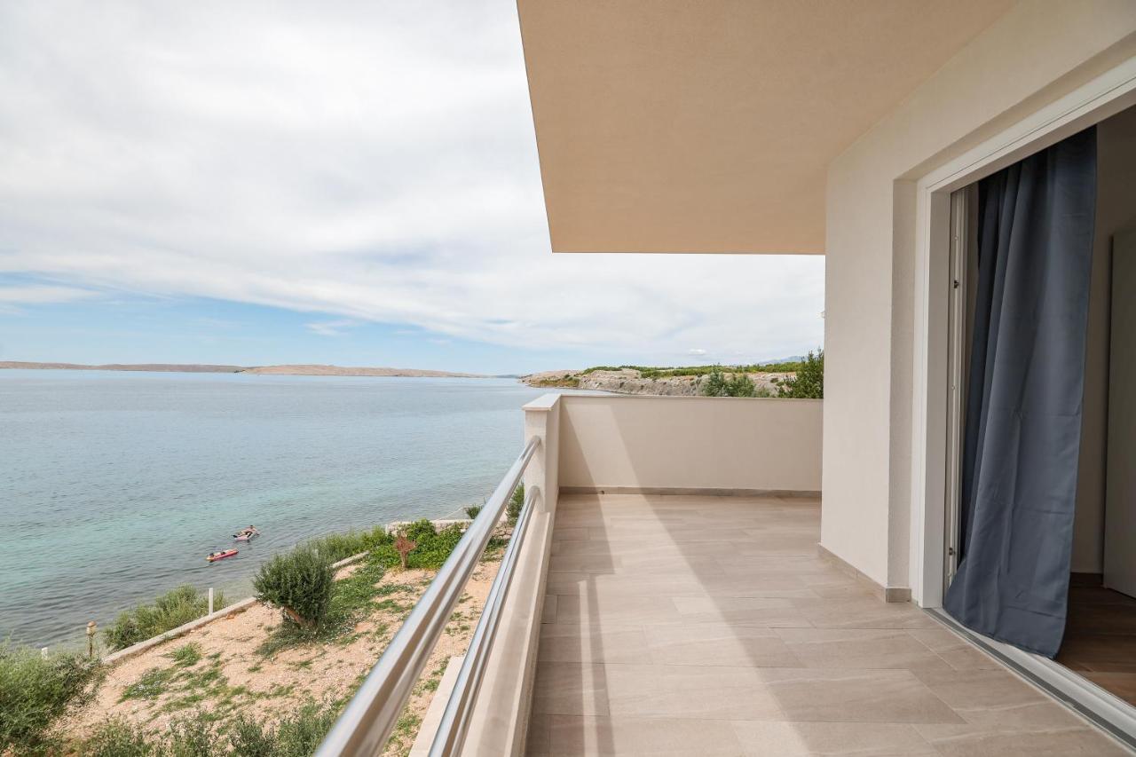 Beachfront Apartments Tic With Seaview Miletici Esterno foto