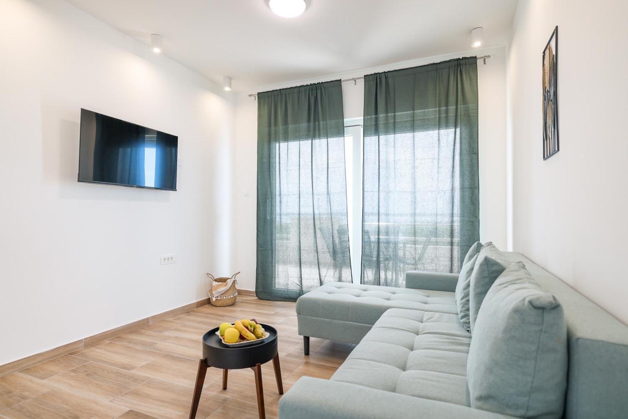 Beachfront Apartments Tic With Seaview Miletici Esterno foto