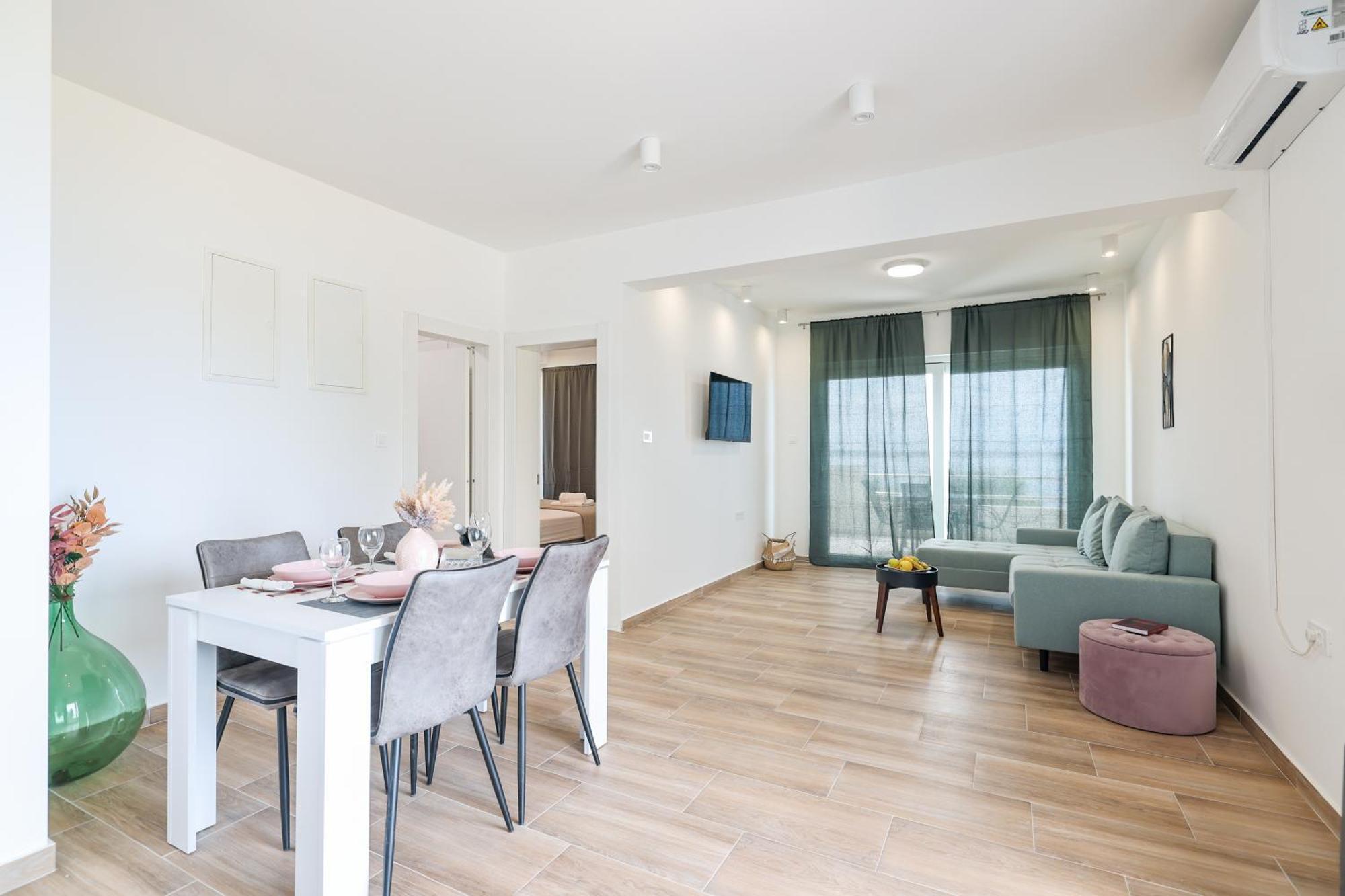 Beachfront Apartments Tic With Seaview Miletici Esterno foto